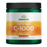 Swanson Polvo De Vitamina C 100% Pura 454g Sfn