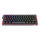 Teclado Mecánico Redragon Fizz Pro K616 Rgb Switch Rojo