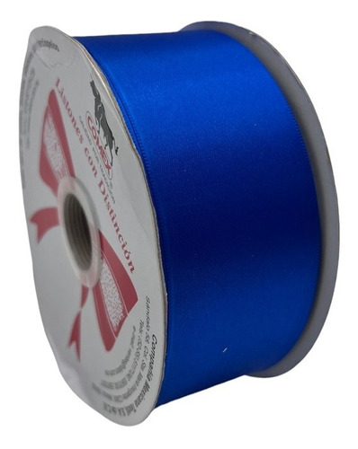 Cinta Satin Doble Cara 1715-12 De 50mm Rollo De 45.70mts