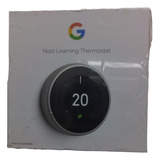 Google Nest Learning Thermostat, Acero Inoxidable