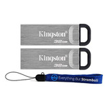 Pack 2 Unidades Kingston 32gb Datatraveler Kyson Usb 3.2 Con