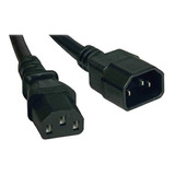 Cable De Alimentacion Interlock Macho / Hembra De 3 Metros