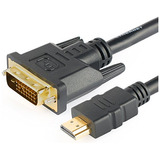 Cable Shd Dvi A Hdmi De 3 Pies, Cable Hdmi A Dvi D A