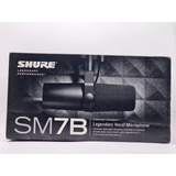 Sm7b Shure Microfono Dinamico Cardioide Color Negro