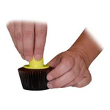 Cortador Para Rechear Cupcake Blue Star 1 Peça 408287 Cor Amarelo