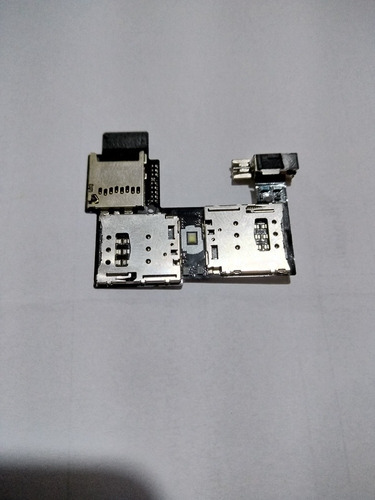 Placa Conector Slot Leitor Chip Sim Card Moto G2 Xt 1069