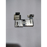 Placa Conector Slot Leitor Chip Sim Card Moto G2 Xt 1069