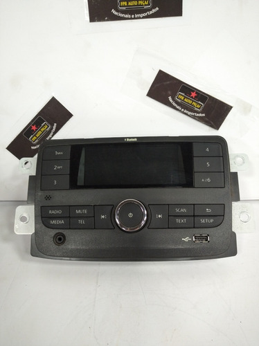 Rádio Player Original Bluetooth Mp3 Usb Renault Kwid