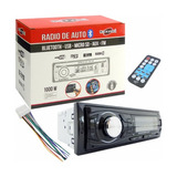 Radio De Auto Dezzer Dz-35 Con Usb, Bluetooth Y Lector Sd