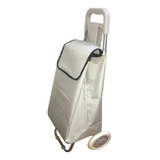 Carrito De Compras Super Resistente Changuito Plegable Gris