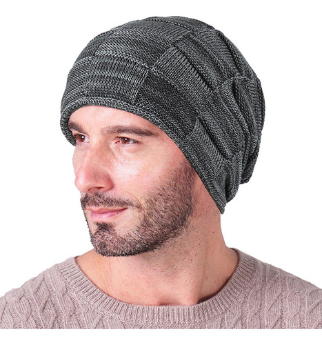 Gorro De Punto Para Mujer, Color Liso Turba Du8i, Para Otoño