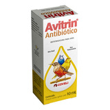 Avitrin Antibiotico P/ Pássaros / Aves 10 Ml
