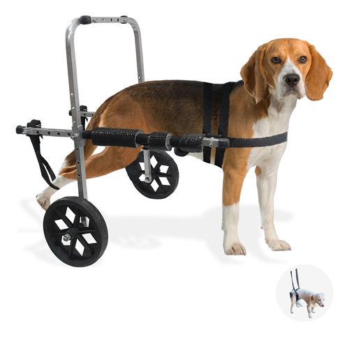 Cadeira De Rodas Cachorro Médio Porte 8 A 15kg Paraplégico