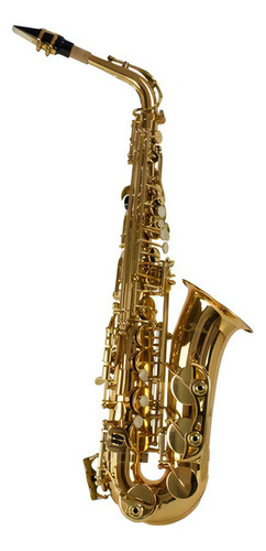 Saxofone Alto Shelter Sgft6430 L Mib Dourado C/case