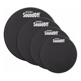 Set De Sordina De Goma Bateria Evans Soundoff 12 13 14 16