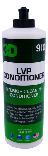 3d Lvp Conditioner Acondicionador Limpiador De Cueros