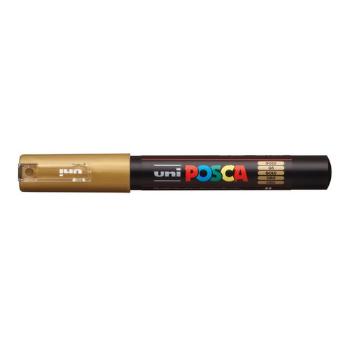 Uni-posca 15817 Marcador Fibra Pc-1m Oro