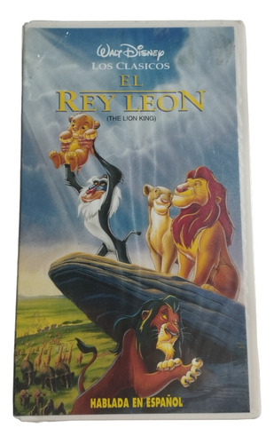 El Rey León Disney Español Vhs