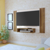 Painel Para Tv Até 40 Polegadas 1 Nicho Cine Artely Hf Cor Off White/pinho