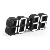 Kwydyp Mini Reloj Led De 4.9 Pulgadas, Reloj Despertador Dob