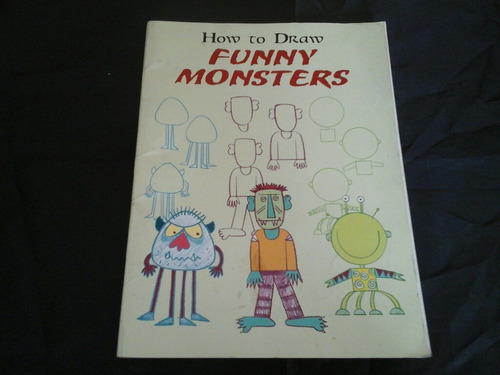 Libro Infantil How To Draw Funny Monsters - Barbara Levy