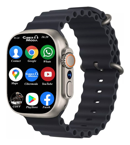 Smartwatch Hk Ultra One Camara 4g Sim Chip Tiktok Youtube  