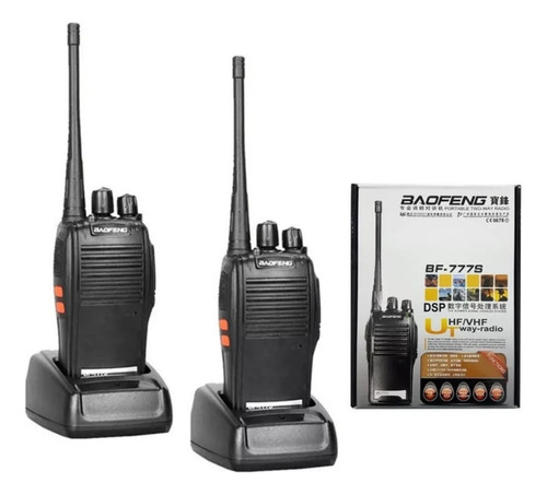 X2 Radio Transmisor Walkie Talkie Bf-777s Baofeng Woki Toki