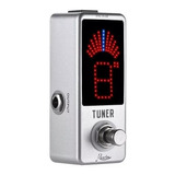 Mini Pedal Afinador Tuner Guitarra Cromático Rowin  Lt-910