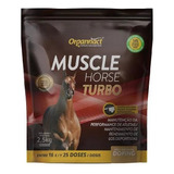 Muscle Horse Turbo Suplemento Box Pouch 2,5kg - Organnact