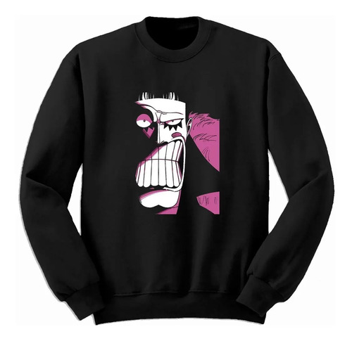 Suéter One Piece Bon Clay Mr 2 Okama Cara Centro Costado