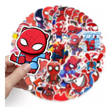 Spiderman - Set De 50 Stickers / Calcomanias / Pegatinas