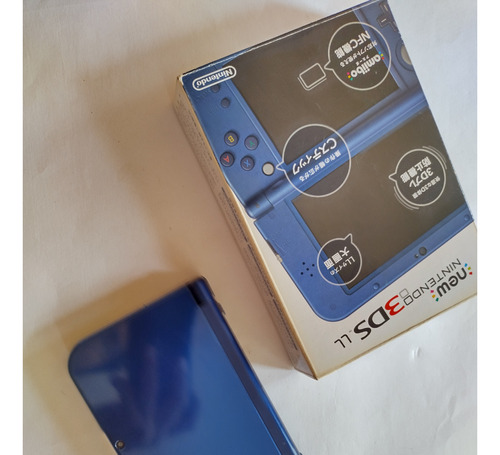 New Nintendo 3ds Xl Azul Metalico 64gb Liberado Ips