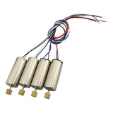 4 Piezas 7.4v Metal Coreless Motor Para Dfd F183 Jjrc H8c Rc