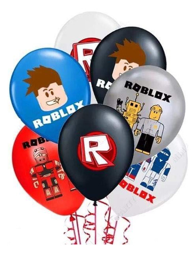 Globo Roblox Niño 10pz