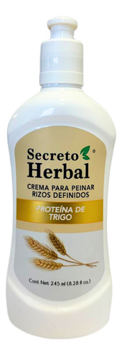Crema Para Peinar Secreto Herbal Rizos Definidos 245 Ml