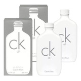 Paquete Ck All Calvin Klein 200ml Unisex Original 2 Pzas