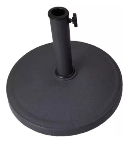 Base Redonda Para Parasol. En Acero Y Concreto, Peso 16lbs