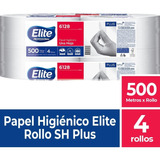Papel Higiénico Elite Plus S/h 500 Mts X 4 Un. (6128)
