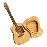 Estojo Personalizado De Madeira Para Guitarra Acústica