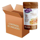 Kit 5 Macarrão Bucatini Zero Carboidrato Konjac Massa 270g