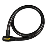 Cable De Acero Con Candado 25mm X 1,5mts Para Moto O Bici