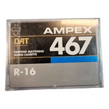 Cassete Ampex 467 Dat R16 De Mastering Cinta Dat R16