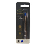 Tanque Repuesto Parker Quinkflow Ballpoint M Azul Negro