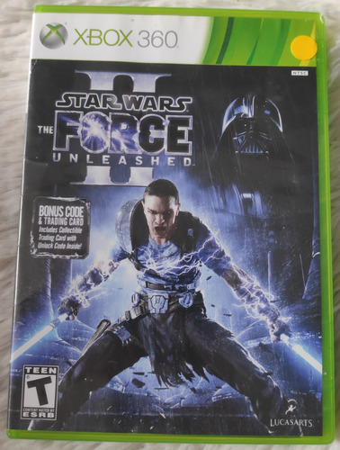 Jogo Starwars The Force Unleashed 2 (xbox 360, Mídia Física)
