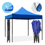 Tenda Gazebo Praia Jardim Sanfonada 3x3 Articulado Barraca 