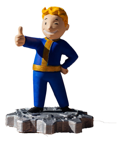 Fallout Vault Boy Figura 12cm Impresion 3d