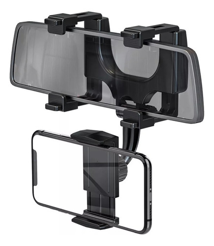 Suporte Celular Retrovisor Para Carro Espelho Interno 360°