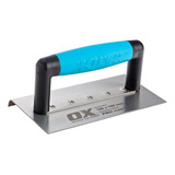 Fratacho Curvo Para Hormigón 100x180 Mm Radio 10 -  Ox Tools