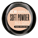 Base De Maquillaje En Polvo Idi Make Up Soft Powder Tono 01 Porcelain Beige - 10g