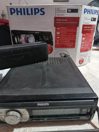 Stereo Philips Ce132/55 Con Usb Y Lector De Tarjeta Sd.